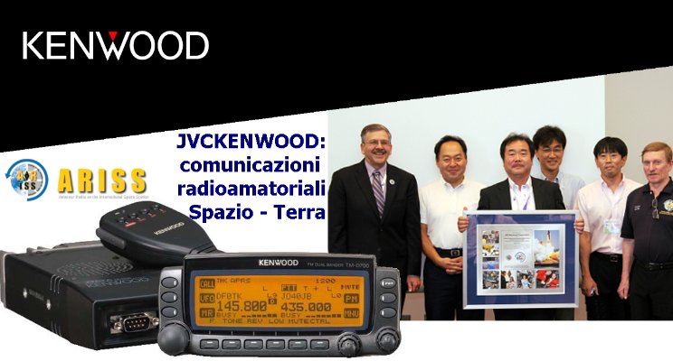 JVCKENWOOD e il sistema radioamatoriale installato sulla Stazione Spaziale Internazionale.